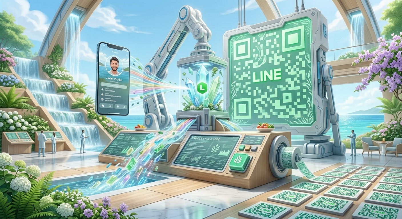 LINE QR Generator